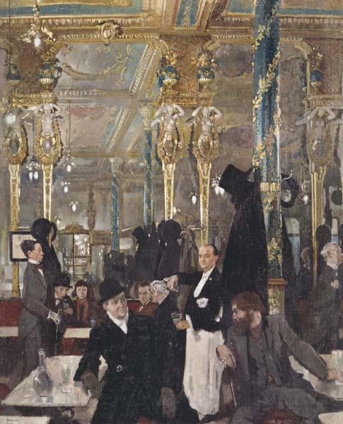 Sir William Orpen Cafe Royal Germany oil painting art